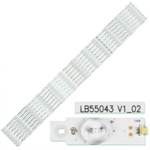 Barete Philips 55PFH5500/88, 55PUH4900/88, 55PUH4900/60, 55PUH6101/88, 55PUH6400, 55PFT6510, TPT550J1-QVN03.U , cod179