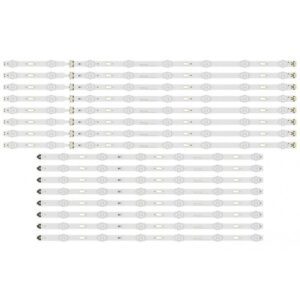 Barete led SAMSUNG 65" V5DU-650DCA (B)-R1 SET 16buc, 8X8LED+8X6LED cod41