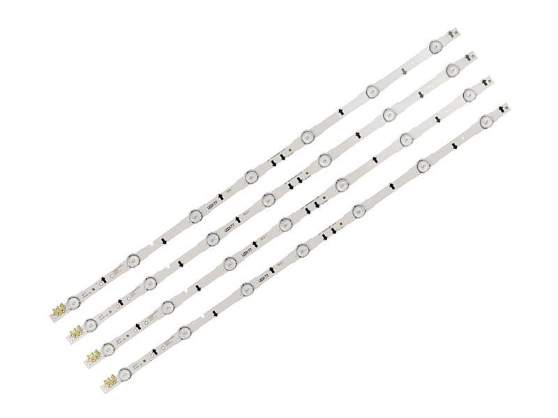 Înainte de a comanda acest kit de LED-uri, vă rugăm să verificați că benzile de LED-uri din televizorul dumneavoastră au 4 linii de 7 LED-uri. barete led Samsung 32