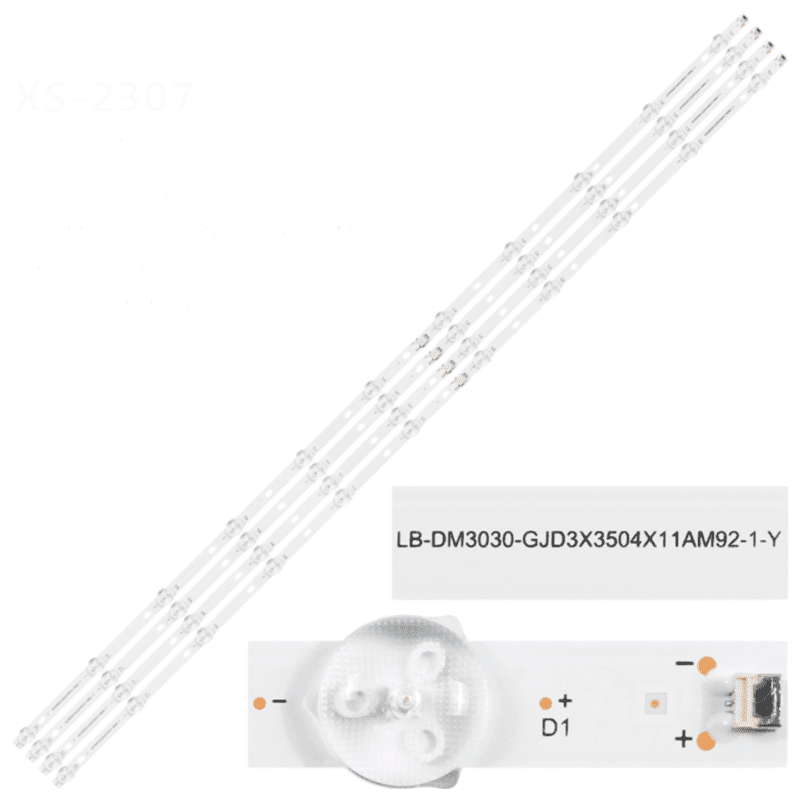 Kit barete Philips 50PUS6504, 50PUS7505, 50PUS7555, LB-DM3030-GJD3X3504X11AM92-1-Y. Barete Philips 50PUS6504, 50PUS7505, 50PUS7555, LB-DM3030-GJD3X3504X11AM92-1-Y, cod94