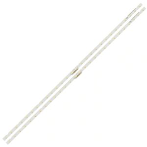 Set barete led Samsung 43 inch, 2 barete 28 de leduri cu banda dubla adeziva  , Calitate Premium