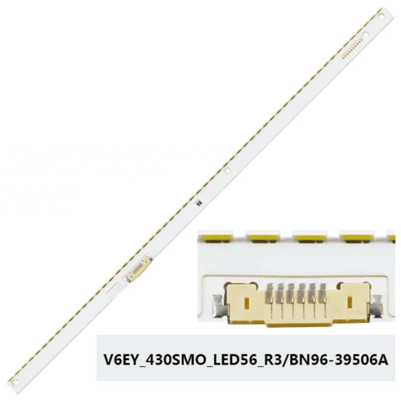 Set barete Samsung UE43M5502AK, UE43M5502AKXXH, UE43M5512, UE43M5670, U6EY_430SM0_LED56_R3, BN96-39506A. Barete Samsung UE43M5502AK, UE43M5502AKXXH, UE43M5512, UE43M5670, U6EY_430SM0_LED56_R3, BN96-39506A cod120