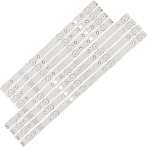 Barete LG 43" 43UJ620V (4 x 4 led) + (4 x 5 led), 8 bucati CRH-A4330300104L6CNRev1.0 - CRH-A4330300105R6CNRev1.0 cod15