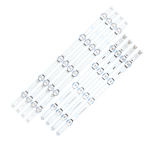 Compatibile cu urmatoarele modele de televizoare: Barete led LG 47 inch, 8 barete 4 si 5 leduri, INNOTEK DRT 3.0 47'' TYPE REV02, 47LB , cod43