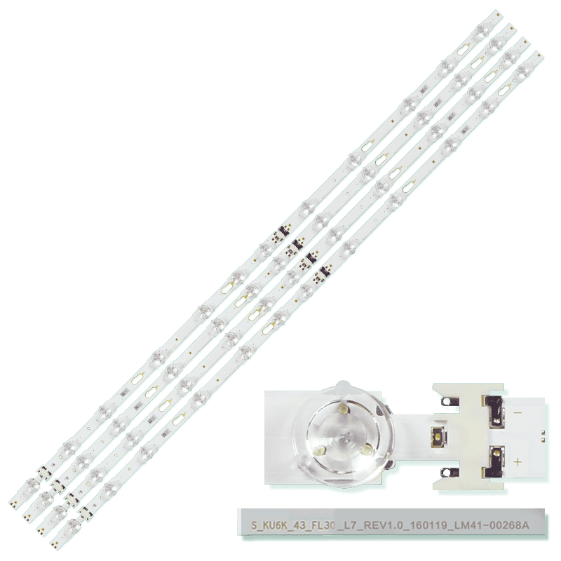 Set barete Samsung UE43KU6072U, UE43KU6072, UE43KU6072UXXH, UE43MU6102K, UE43MU6102KXXH, UE43MU6122KXXH, UE43MU6172U, UE43MU6172, UE43MU6172UXXH, V6DU-430DCA-R2, V6DU-430DCB-R2. Barete Samsung UE43KU6072, UE43MU6102, UE43MU6122, UE43MU6172, UE43MU6172, cod0209