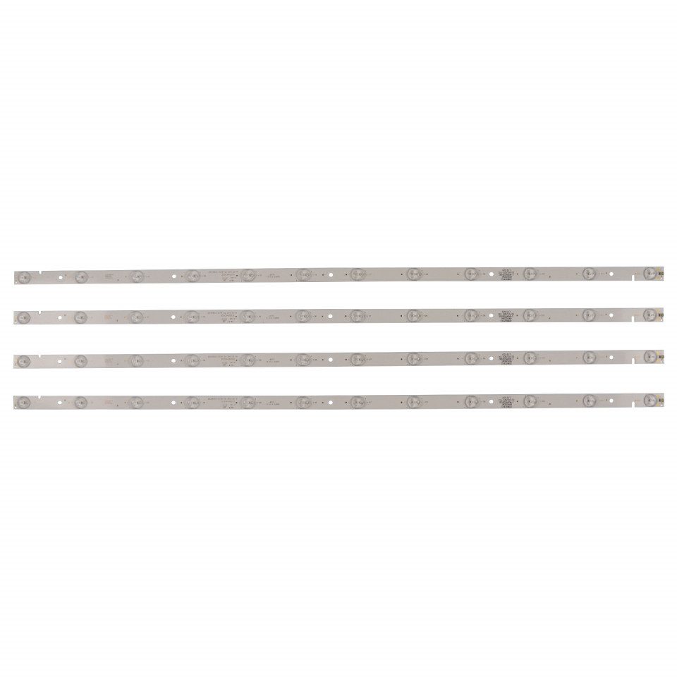 Modele Compatibile: Starlight: 43DM6500, Horizon: 43HL5320F, Exclusiv LE-4318, Smart Tech LE-4317S, Smart-Tech LE-4317S, SmartTech LE-4317S, CX430DLEDM, TCL L40F3302B, L40F3302B, PIXEL LE-4329. Barete led SMART TECH LE-4317S, Starlight: 43DM6500, Horizon: 43HL5320F ZDCX43D12-ZC14F-02 , 4 barete de 12 leduri, Cod22